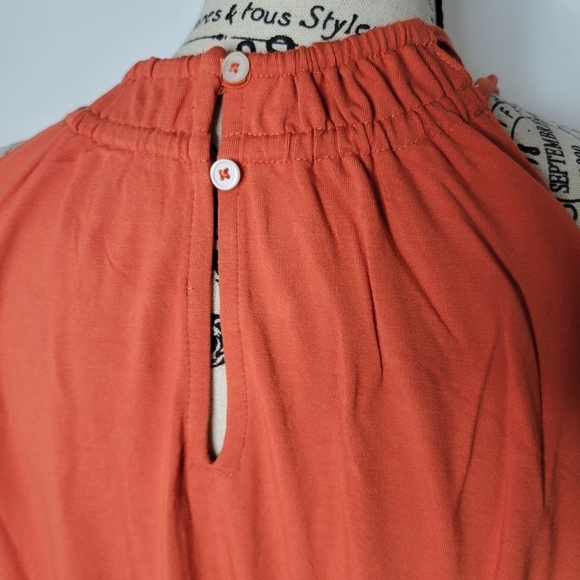 Loft Flounce Halter Dress - Picture 4 of 7